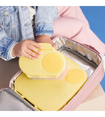B.Box Snackbox szczelny pojemnik na przekąski i jedzenie  Lemon Twist